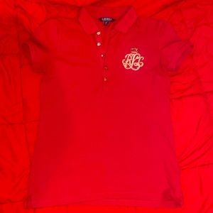 Ralph Lauren S/P Red&Gold polo